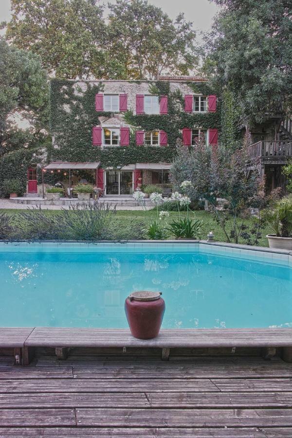 Le Moulin De Picaud Bed and Breakfast Grans Eksteriør billede